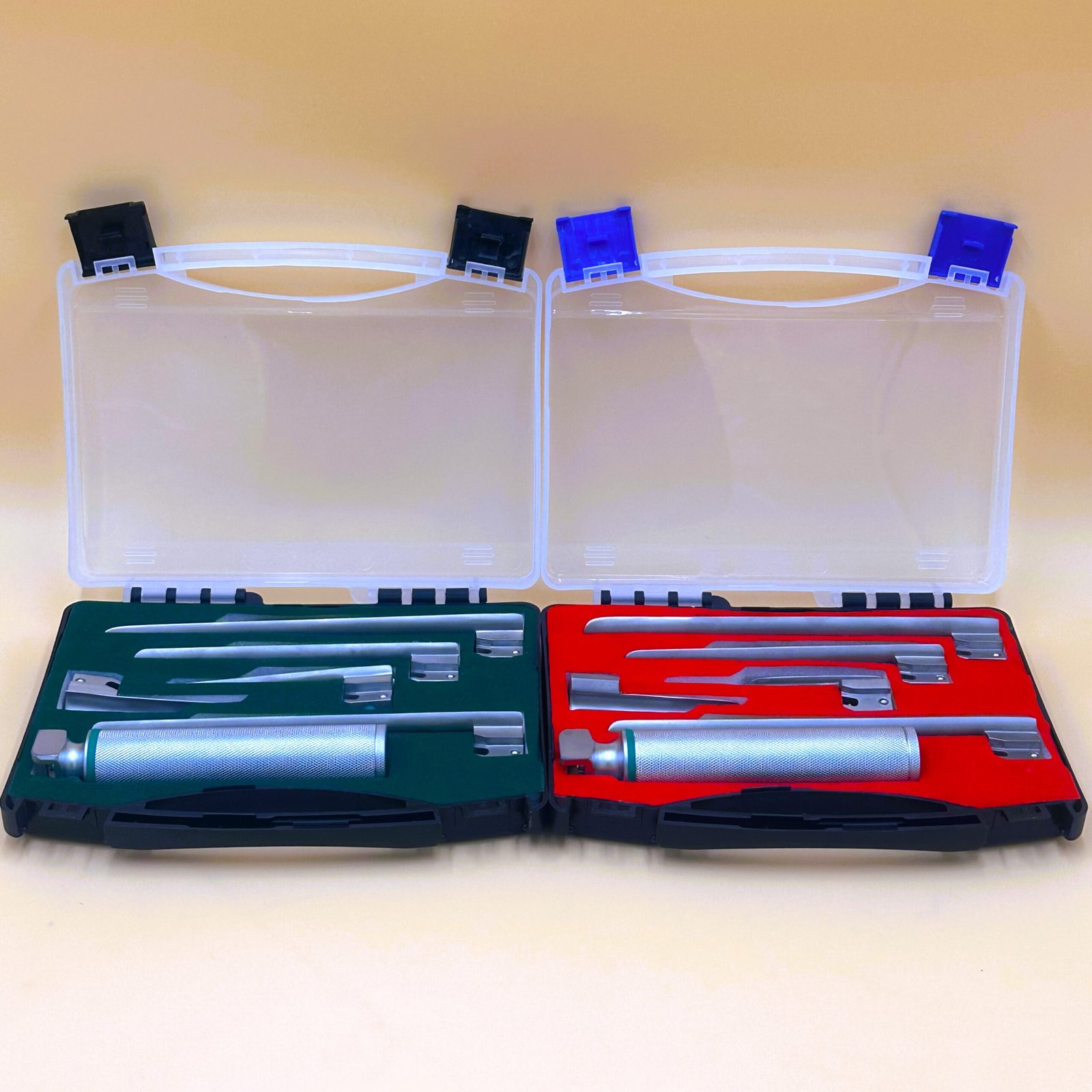 Fiber Optic Laryngoscope Set ( Straight )